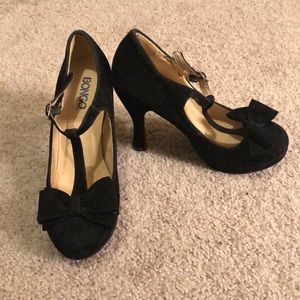 Bongo suede heels